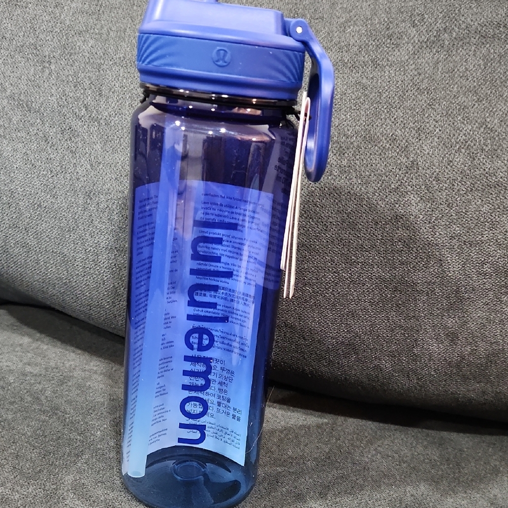 Lululemon Athletica Blue Hydration Bottle